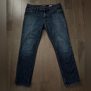 ALBERTO - Men's PIPE regular slim fit ark blue Jeans (W33, L30)